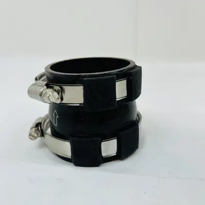 05281506AD Coupling Pipe Connector Hose w/ Clamps, 2.1" ID - Thumbnail 3