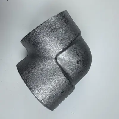 1-1/4" Iron 90 Degree Pipe Fitting Elbow - Thumbnail 5