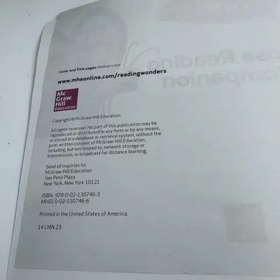 Wonders Close Reading Companion Workbook - Thumbnail 4