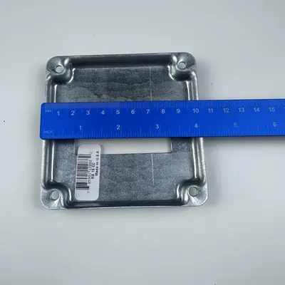 Steel City RS16-10R 4" Square Raised Electrical Box Covers - Thumbnail 3