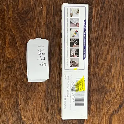 Overseas PMA-520 Permanent Oil-Based Paint Markers BLUE - Thumbnail 3