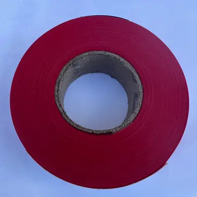 12 Rolls Red Taffeta Flagging Tape – 300ft x 1-3/16" - Thumbnail 4