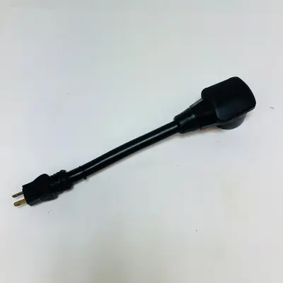 15A Male to 30A Female RV Adapter Cord 12 Inch Heavy Duty Dogbone Cable E119787 - Thumbnail 5