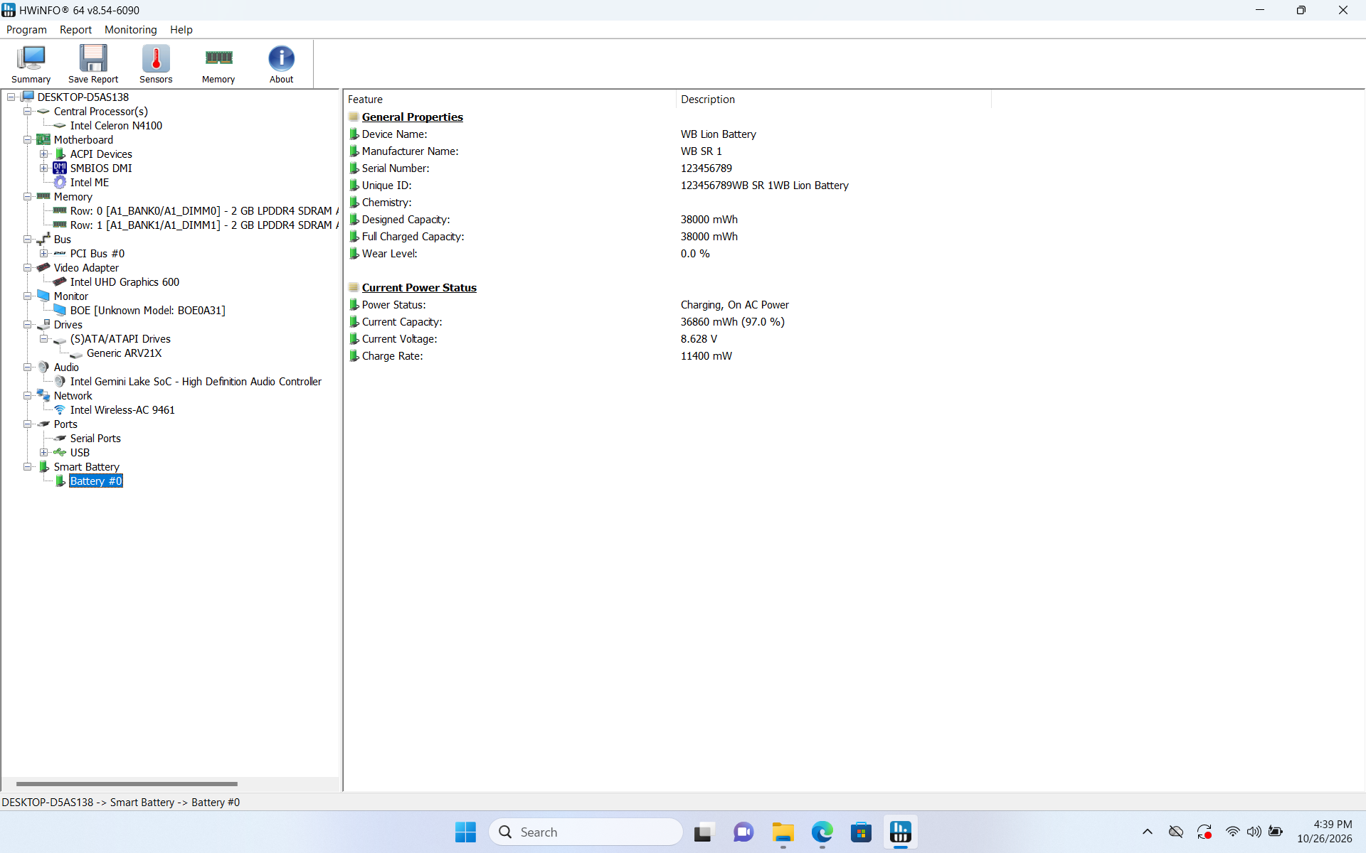 16" FHD+ Student Laptop, Celeron N4100, 4GB LPDDR4, 128GB SSD - Thumbnail 2