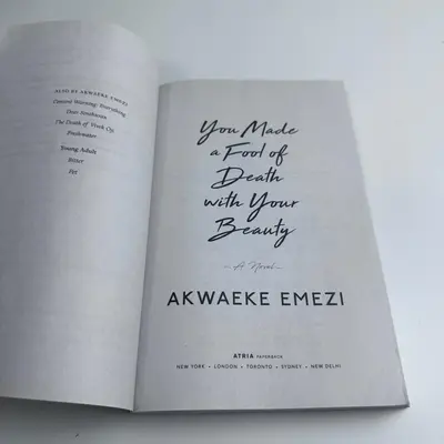 You Made a Fool of Death with Your Beauty by Akwaeke Emezi (PB) - Thumbnail 5