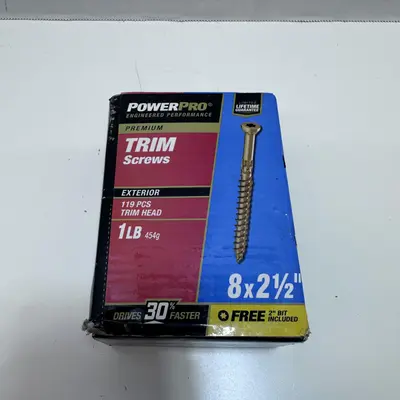 Hillman Power Pro 8 X 2-1/2 in. L Bronze Screws - Thumbnail 6