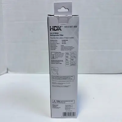 (2-Pack) HDX EDR1RXD1 Refrigerator Water Filter Replaces Whirlpool Filter 1 - Thumbnail 3