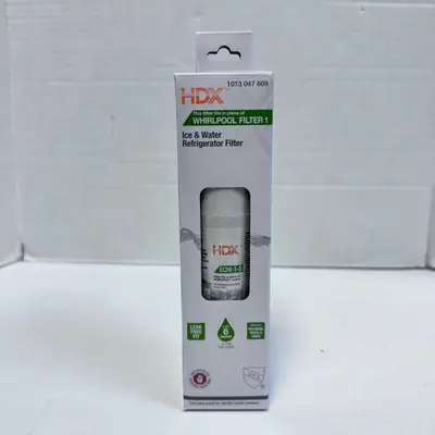(2-Pack) HDX EDR1RXD1 Refrigerator Water Filter Replaces Whirlpool Filter 1 - Thumbnail 2