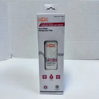 (2 Pack) HDX EQS-1-S Refrigerator Water Filter Fits Samsung HAF-QIN HAF-QIN/EXP - Thumbnail 3