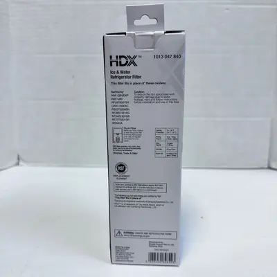 (2 Pack) HDX EQS-1-S Refrigerator Water Filter Fits Samsung HAF-QIN HAF-QIN/EXP - Thumbnail 2