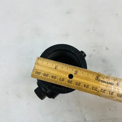 Black Plastic Saddle Tee Clamp-On Pipe Fittings (Lot of 5) - Thumbnail 4