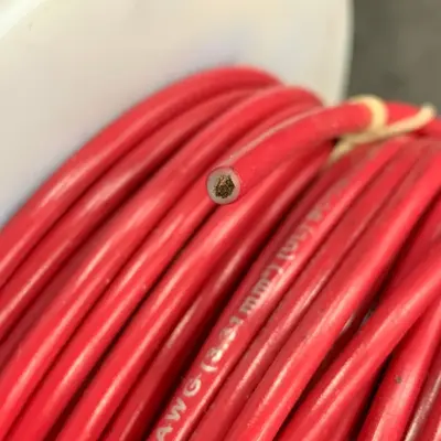 250 Ft. Machine Tool Wire 12 AWG 650 Strands Red - Thumbnail 10
