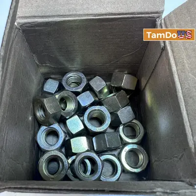 26pcs 5/8-11 Hex Nut, UNC Steel, Gr. 8 - Thumbnail 1