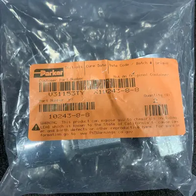Parker 10243-8-8 Hydraulic Hose Fittings 1/2" NPTF x 1/2" Hose - Thumbnail 9