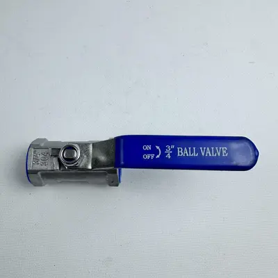3/4" 304 Stainless Steel Ball Valve Full Port 1000 WOG Heavy Duty - Thumbnail 3