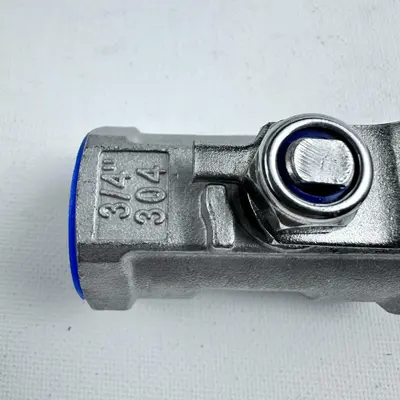 3/4" 304 Stainless Steel Ball Valve Full Port 1000 WOG Heavy Duty - Thumbnail 5