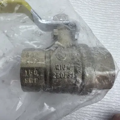 3/4" 600 WOG Brass Ball Valve 150 SWP 250 PSI ITEM 19059 - 3/4 - Thumbnail 2