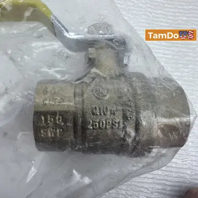 3/4" 600 WOG Brass Ball Valve 150 SWP 250 PSI ITEM 19059 - 3/4 - Thumbnail 5
