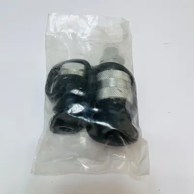3/8" NPT 10000 PSI High Pressure Hydraulic Quick Connect Coupler Set HP38-06N - Thumbnail 2