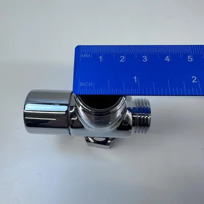 3-Way Shower Diverter Valve – Water Flow Regulator - Thumbnail 2