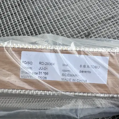 31" x 66" Natural Woven Wood Bamboo Roman Shade Window Blind Light Filtering - Thumbnail 3