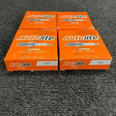 Autolite 405 Copper Resistor Spark Plugs - Thumbnail 3