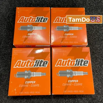 Autolite 405 Copper Resistor Spark Plugs - Thumbnail 1