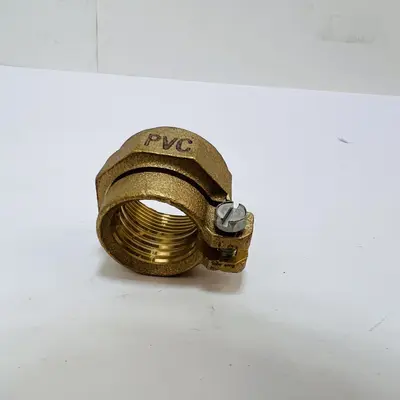 Brass PVC Female Thread Adapter Clamp Fitting - Thumbnail 7