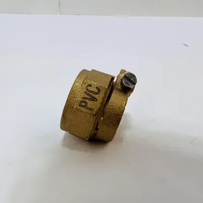 Brass PVC Female Thread Adapter Clamp Fitting - Thumbnail 5