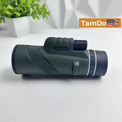 40x60 High Power Monocular Telescope HD Zoom Waterproof Scope - Thumbnail 1