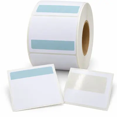 4500 Shipping Labels 3.86" x 3.86" Square Self-Adhesive Sticker Labels Bulk Pack - Thumbnail 2