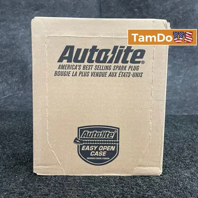 Autolite Platinum AP85-03 Spark Plugs Wholesale Lot 12/4 Packs NEW - Thumbnail 1