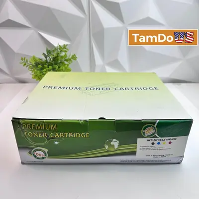 4PK IW2100/1/2/3A Toner Cartridge for HP Printers - New - Real photo at TamDo.us