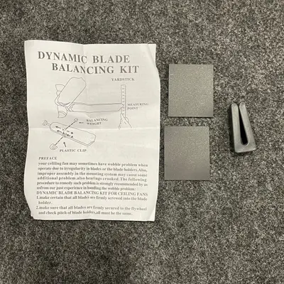 52" Ceiling Fan with Light, 5 Blades, Indoor Home Lighting *Pls READ* - Thumbnail 10