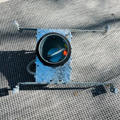 (6-Pack) SATCO 4" LED Recessed Housing New Construction IC Rated Air Tight 120V - Thumbnail 8