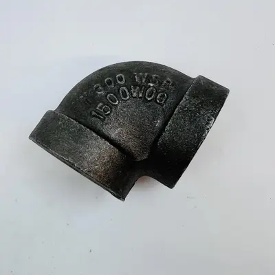 AAR 1/2" 1500 WOG Elbow Pipe Fitting – Forged Steel 90° Threaded NPT - Thumbnail 2