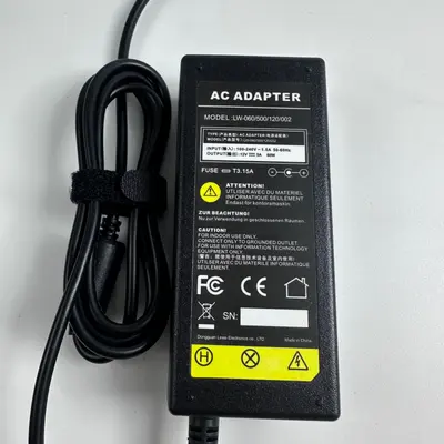 AC Adapter LW-060/500/120/002 12V 5A 60W Power Supply Charger FOR Monitor LED - Thumbnail 5