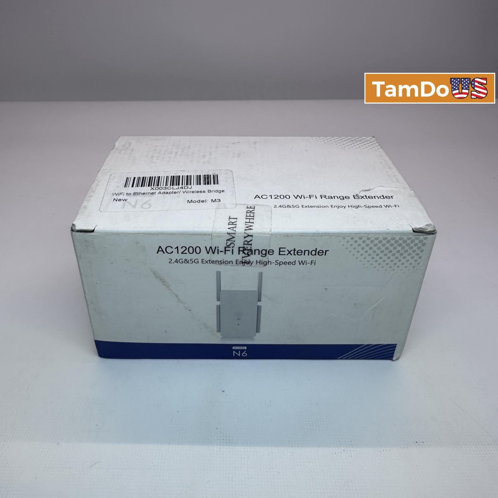 AC 1200 Wi-Fi Range Extender 2.4G&5G High-Speed Wi-Fi - Photo 1 - Real photo at TamDo.us