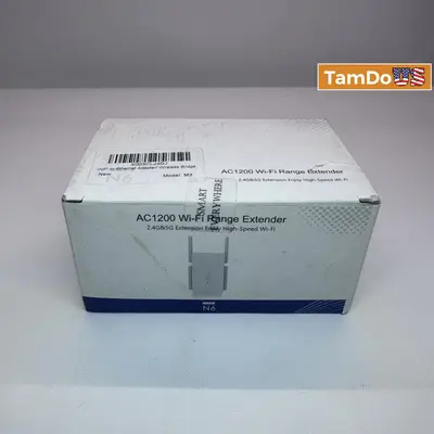 AC 1200 Wi-Fi Range Extender 2.4G&5G High-Speed Wi-Fi - Thumbnail 1