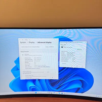 Acer ED270R 27" Curved LED Monitor FHD 165Hz DP HDMI - Thumbnail 9