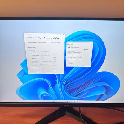 Acer KG272U Pbmiipx 27" QHD Gaming Monitor 144Hz IPS DP HDMI - Thumbnail 6