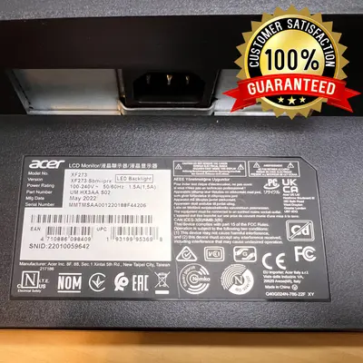 Acer Nitro XF273 27-inch Full HD Monitor - Thumbnail 6