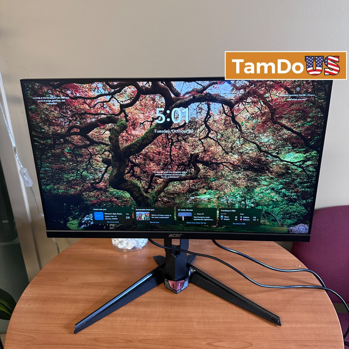 Acer Nitro XV240Y W3biipr 23.8" Full HD IPS 180Hz 0.5ms FreeSync Gaming Monitor - Photo 1 - Real photo at TamDo.us