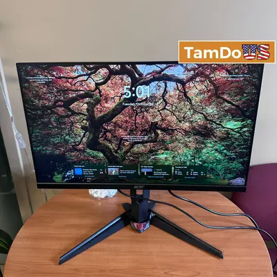 Acer Nitro XV240Y W3biipr 23.8" Full HD IPS 180Hz 0.5ms FreeSync Gaming Monitor - Good - Real photo at TamDo.us