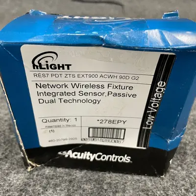 Acuity nLight RES7 PDT ZTS EXT900 ACWH 90D G2 Wireless Fixture Sensor - Thumbnail 8