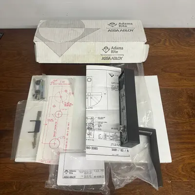 Adams Rite 3080-MI-0-96-00-10B Entry Trim, MI Lever, 10B, Fail-Secure - Thumbnail 9