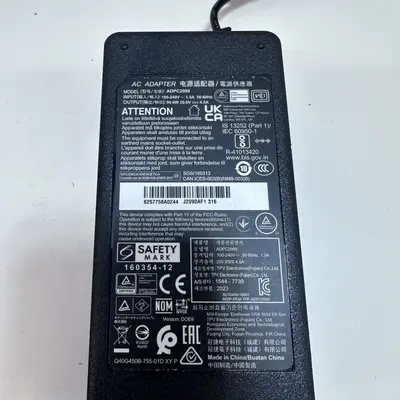 ADPC2090 AC Adapter for MSI Monitor MPG27CQ 20V 4.5A 90W - Thumbnail 3