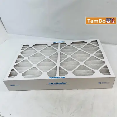 Air Handler 5W517 16x25x4 SC MERV 7 Pleated Air Filter Unit (6 Pack) - New - Real photo at TamDo.us