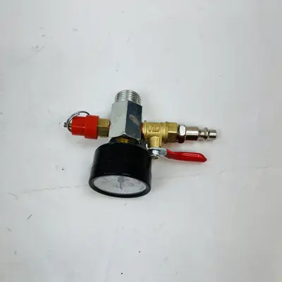 Air Pressure Gauge 0-150 PSI w/ Quick Connect Fitting - Thumbnail 3