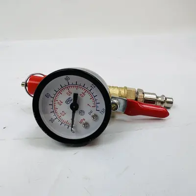Air Pressure Gauge 0-150 PSI w/ Quick Connect Fitting - Thumbnail 2